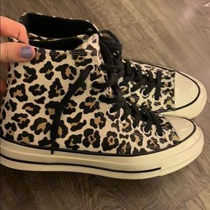 Cheetah Shoes/Converse
